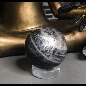 Black Moonstone Sphere
